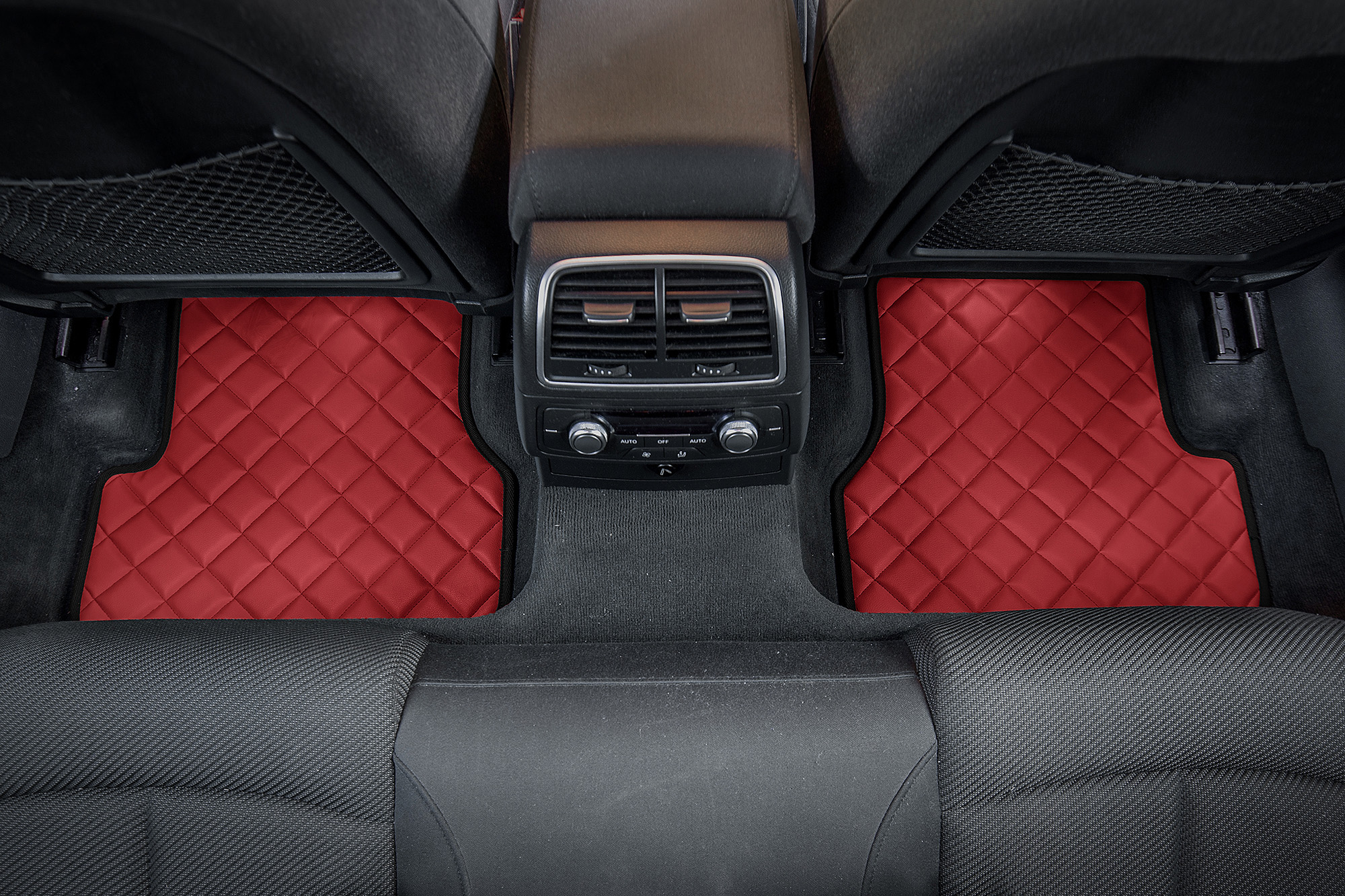 covorase podea spate sofer pasager set AUDI Q3 F3 accesorii auto masina pieie eco sintetica matlasata pvc 2