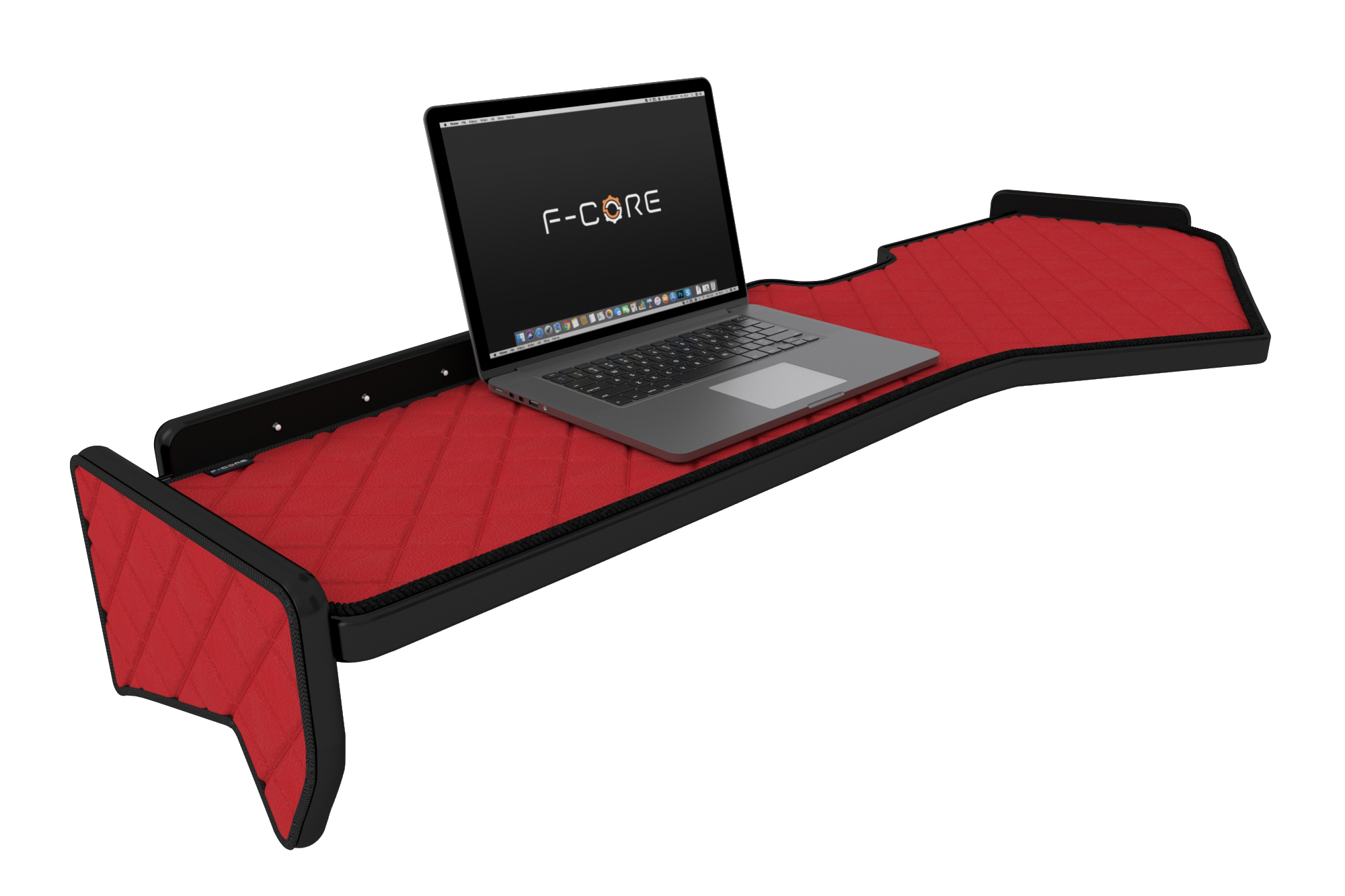 table dashboard cabine MAN TGX accessories truck elegance eco leather synthetic quilted velour fabric 1