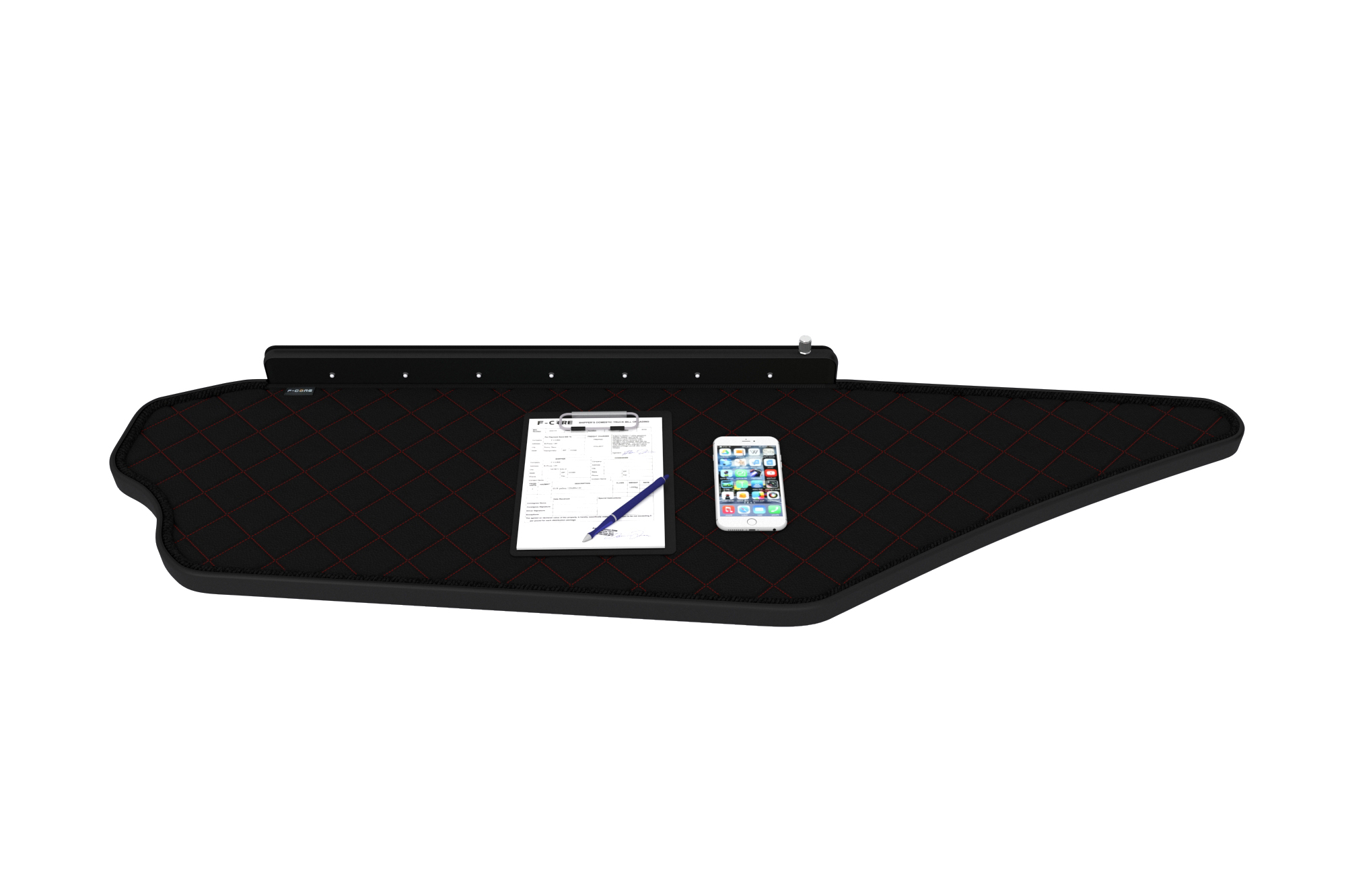 table dashboard cabine MERCEDES ACTROS MP 5 accessories truck elegance eco leather synthetic quilted velour fabric 3